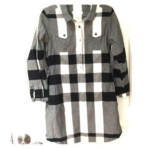 Burberry girls dress. Buffalo check